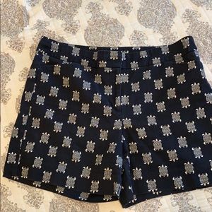 Ann Taylor Loft EUC 6” novelty shorts size 12